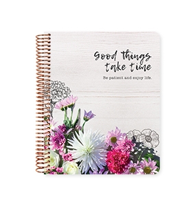 2022 Diary Changeable Live Flowers